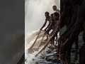 San Tribe · Giant Waterfall Fishing