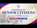 COMMITTEE ON SENIOR CITIZENS | MAY 25, 2026