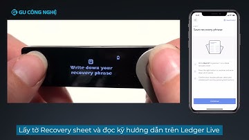 Hướng dẫn cài đặt ví cứng Ledger Nano X - Gu Công Nghệ