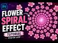 Amazing Flower Spiral Effect 🌸 | Adobe Photoshop Tutorial