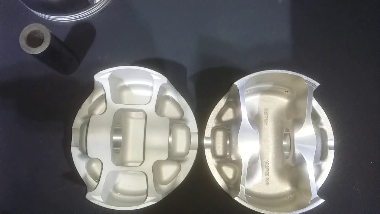 M156/M159 piston, Conrod and crankshaft comparison