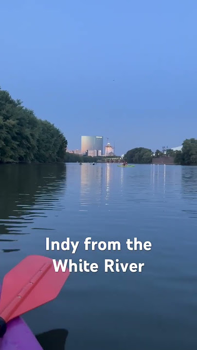 Kayaking on the White River #music #indy #indianapolis #kayak