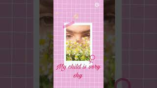 How to tell if your child is shy #whattosay #instead #children #parenting