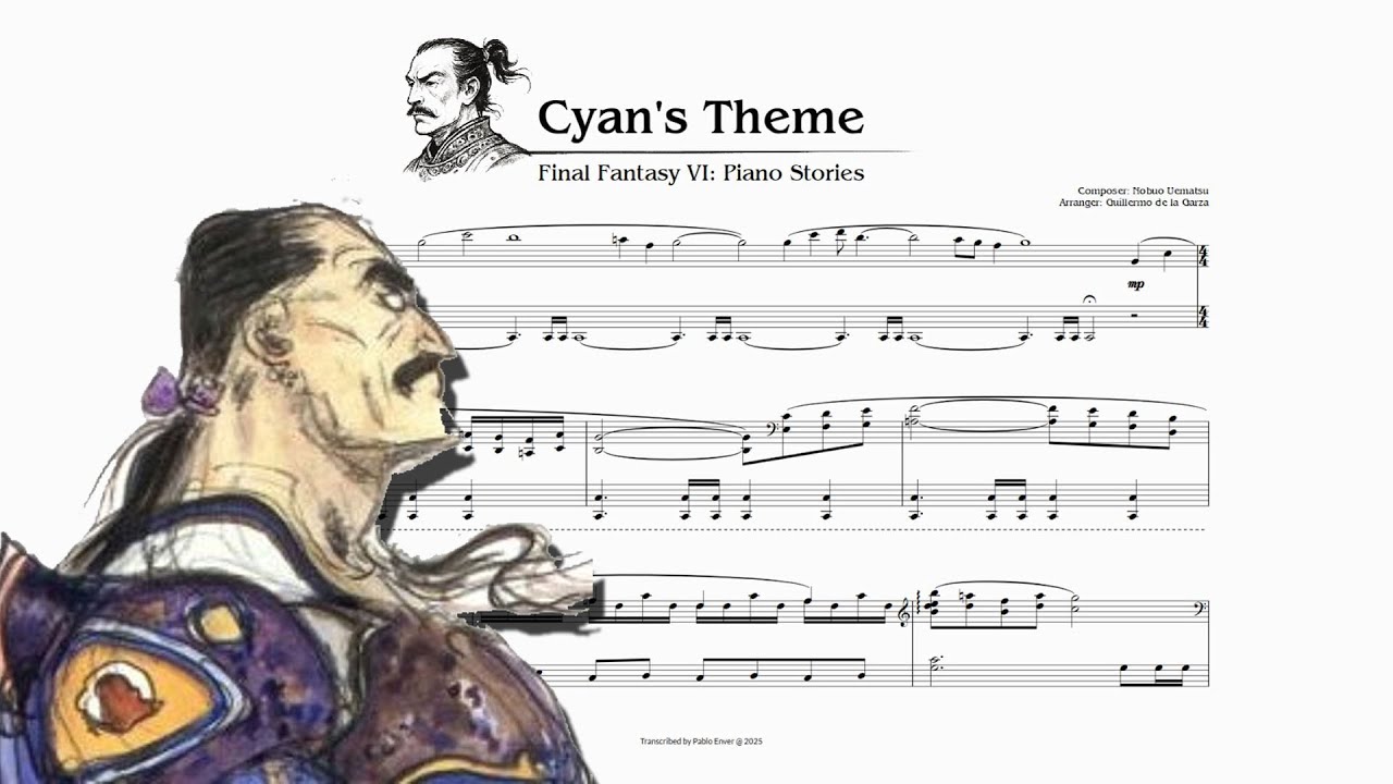 本 FINAL FANTASY Ⅵ PIANO CORRECTIONS 楽譜・CD