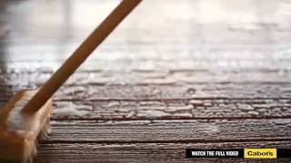 How To Prepare A Deck - Cabots 15Sec Pre Roll