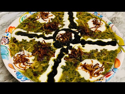 طرز تهیه آش سبزی باطعم عالی    