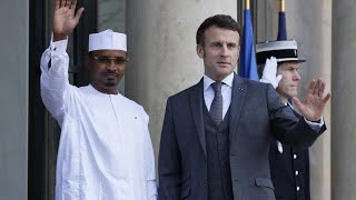 Mahamat Idriss Déby Itno reçu par Emmanuel Macron : 