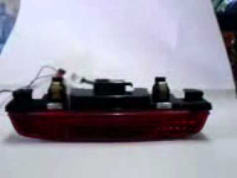 Cr研燈 Livina 第三煞車燈改led爆亮型 3gp By