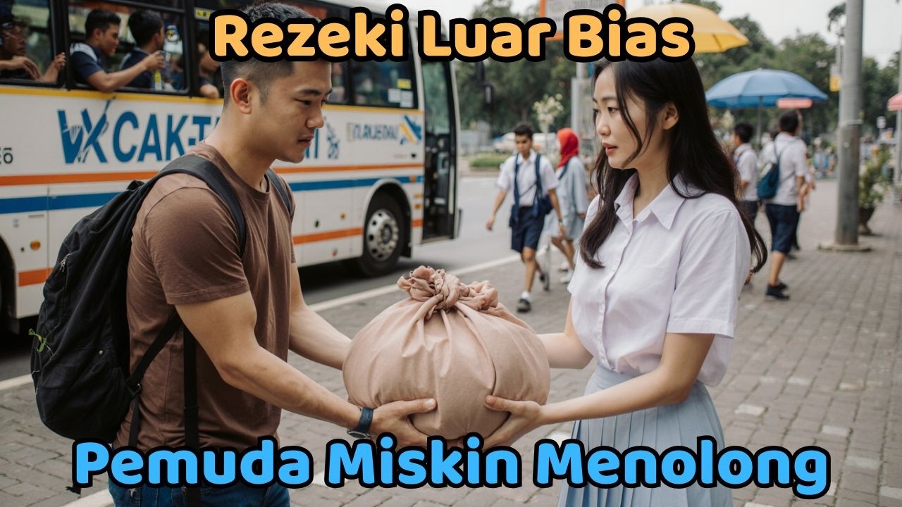 Pemuda Miskin Tolong Gadis di Halte, 7 Hari Kemudian Rezeki Gila Datang!