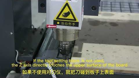 Single spindle cnc router machine MACH3 control system Installation and use video