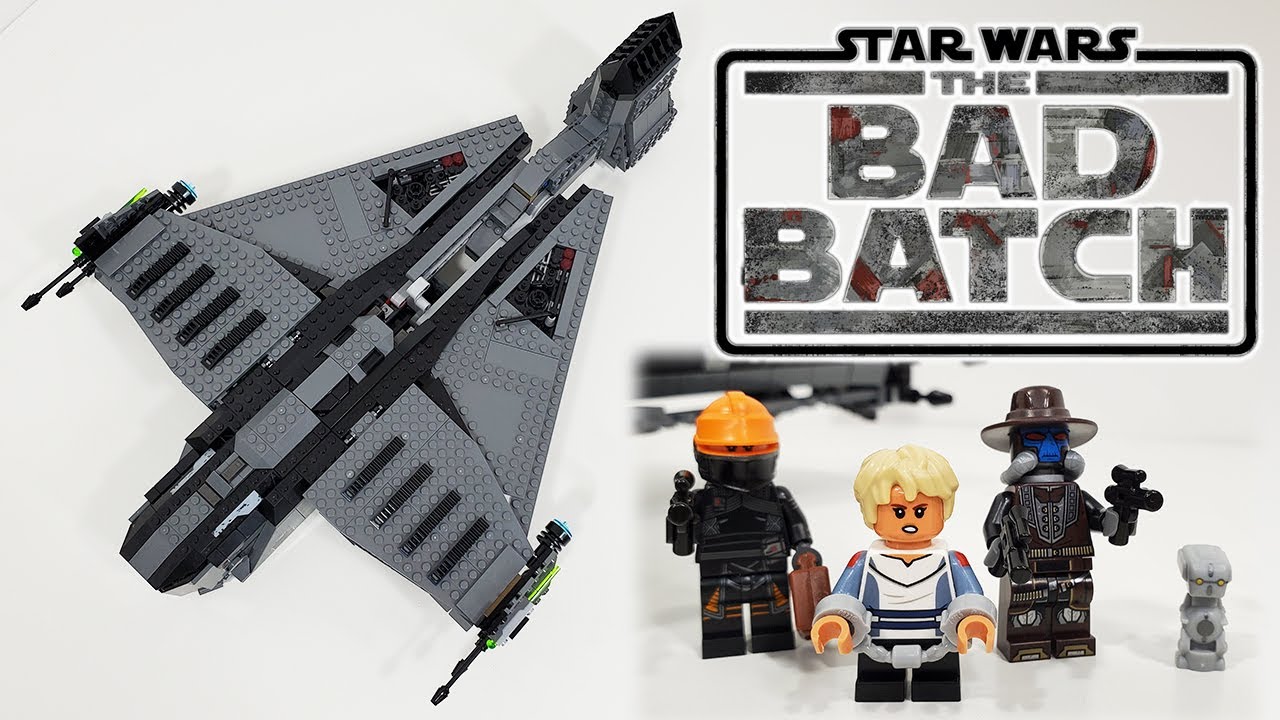 LEGO Star Wars The Bad Batch Review: The Justifier (2022 Set 75323)