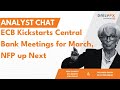 Ecb kickstarts central bank meetings for march nfp up next