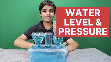 Pressure and Water Level - Hydrostatic Paradox | Fluids | Physics