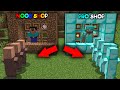 Minecraft NOOB vs PRO: NOOB OPENED his SHOP in the village vs PRO OPENED SHOP Challenge 100%