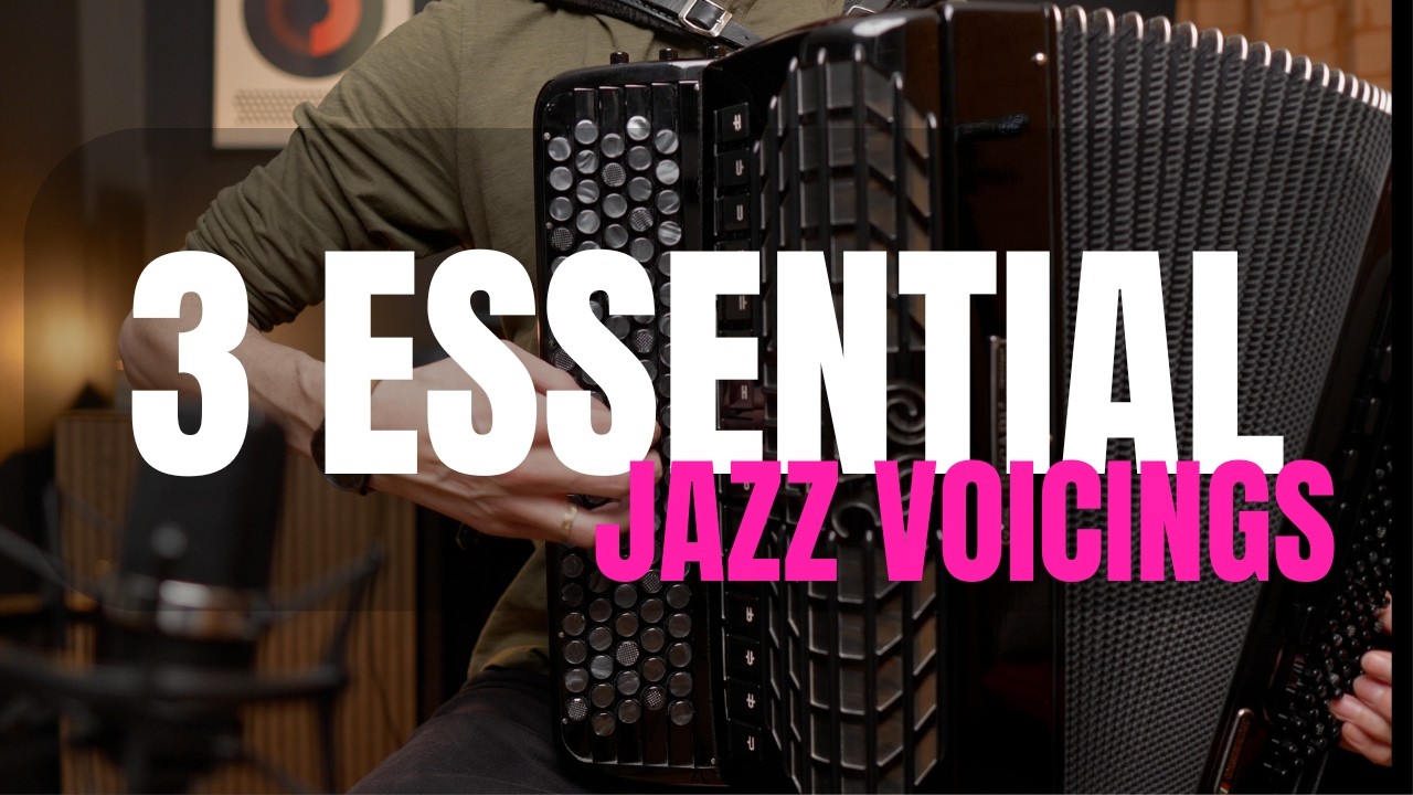 These 3 Essential Jazz Voicings Will Transform Your Accordion Playing (+ Free PDF)
