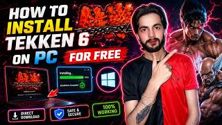 How to Install Tekken 6 on PC For Free ( PPSSPP ) Best Setting 4k