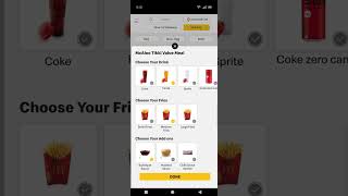 McDonald's App Redesign Prototype Figma #uxdesign #uidesign #uiux screenshot 4