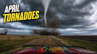 Top Tornado Intercepts of April 2026 | LIVE Storm Chaser Close Calls