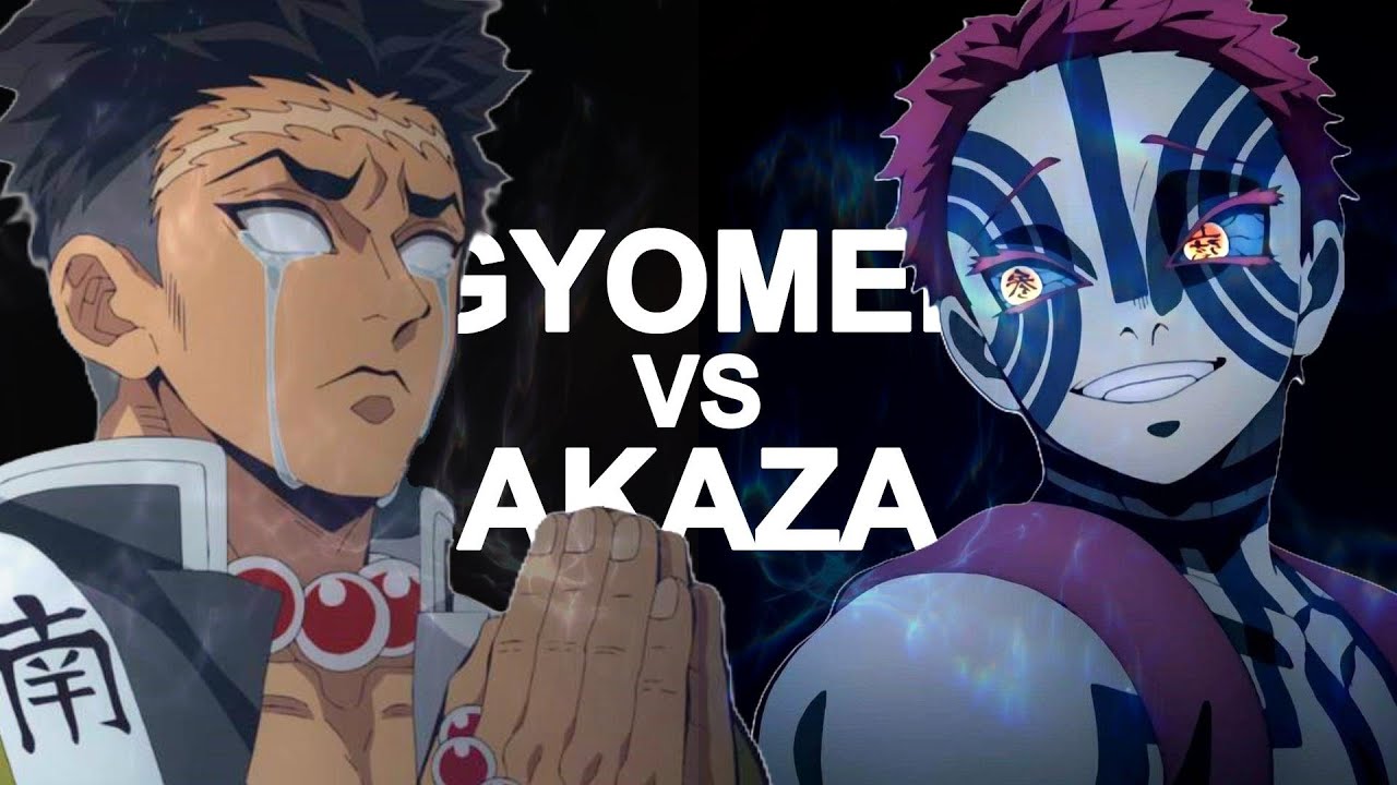 Gyomei vs Akaza in 2025