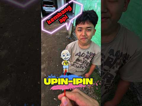 Faiz lihat mang aang nyalain kembang api #trendingshorts