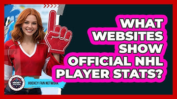 What Websites Show Official NHL Player Stats?
