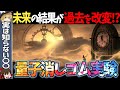 未来の結果が過去を改変する!?二重スリット実験の応用「量子消しゴム実験」とは!【ゆっくり解説】