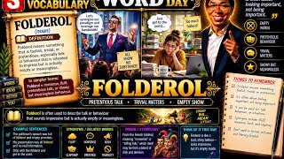 Details FOLDEROL: Sound Smarter Instantly! Update