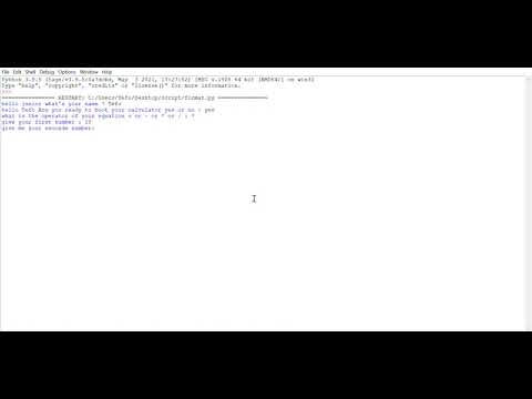 Python Building a simple calculator using python