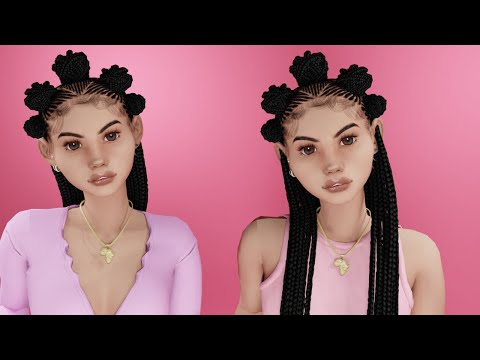 The Sims 4 Pink Lookbook - Sims 4