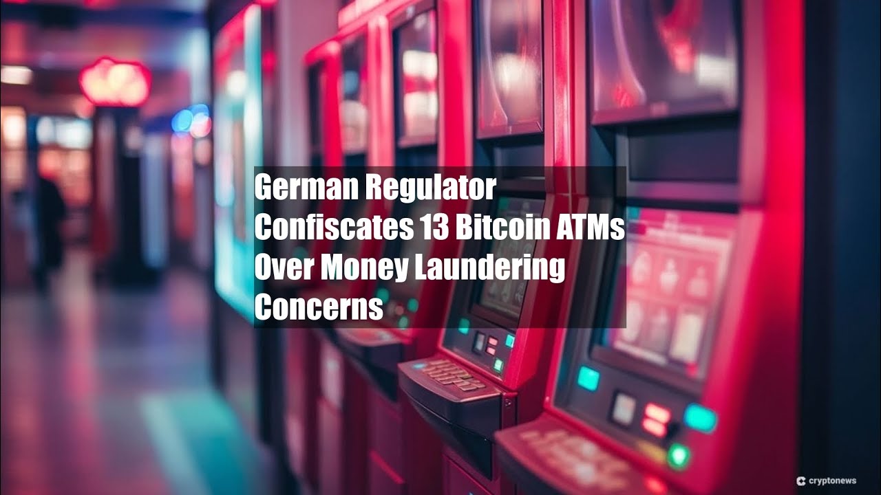 German Regulator Confiscates 13 Bitcoin ATMs Over Money Laundering
