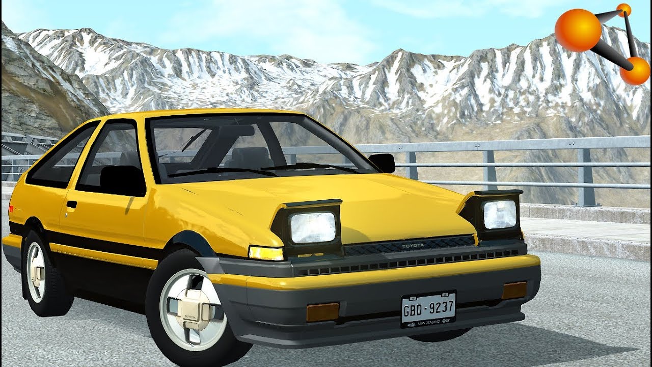 Toyota ae86 beamng drive