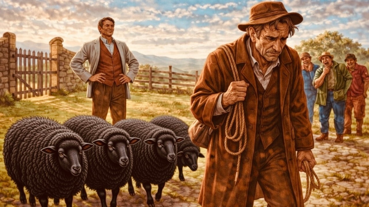 PATRÓN Expulsa Pastor Pagándole Sólo con OVEJAS NEGRAS... Sin Saber que su LANA Valía más que el ORO