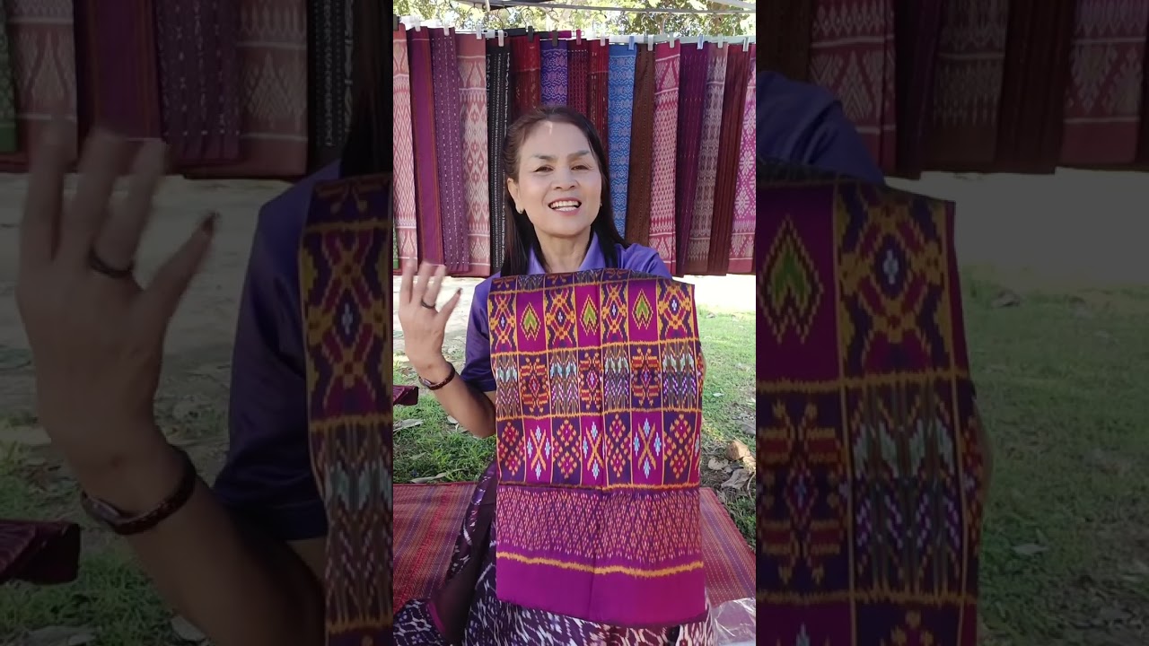 #ผ้าไหมสุรินทร์กับขวัญชนก วันที่ 19 ต ล 68สนใจ0952939326