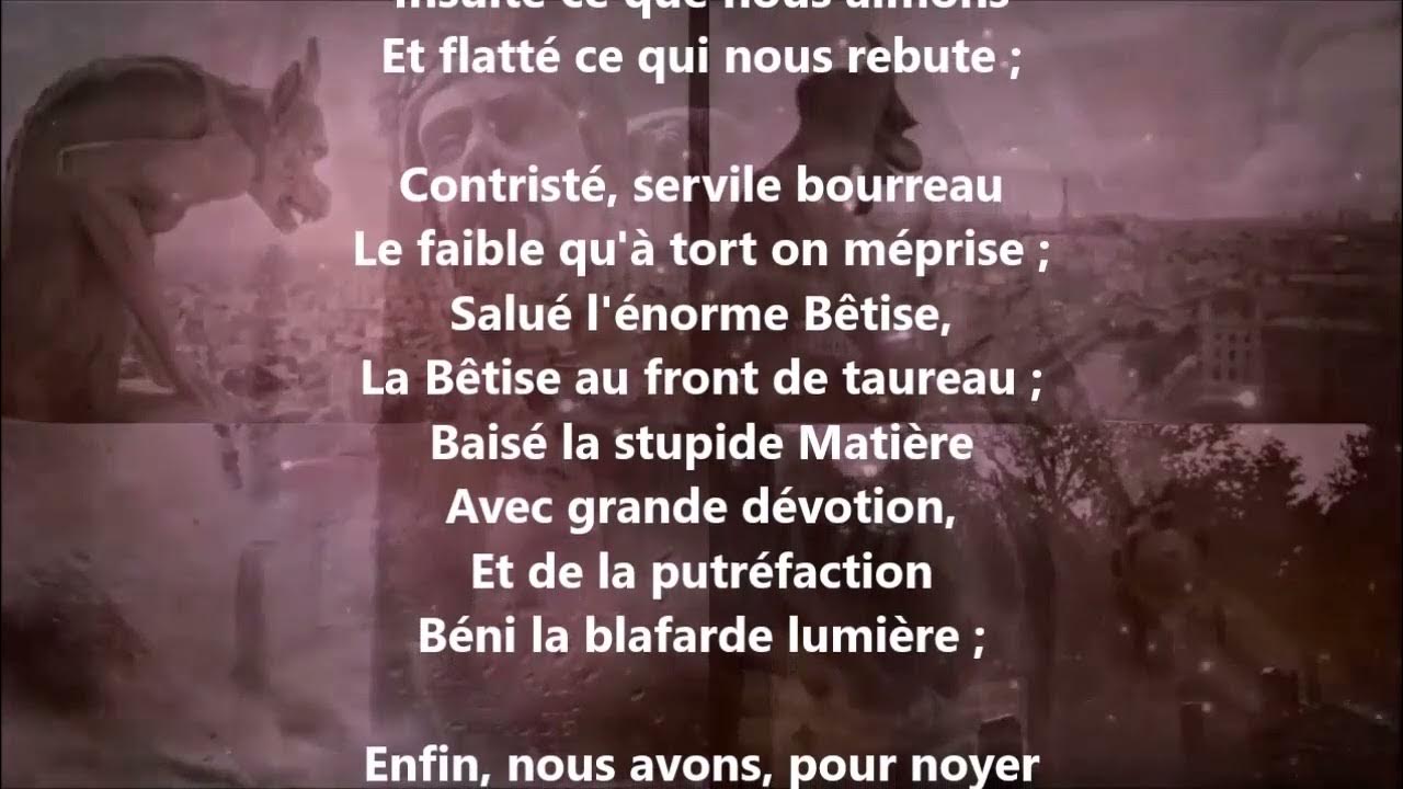 L'examen de minuit - Charles Baudelaire lu par Yvon Jean - YouTube