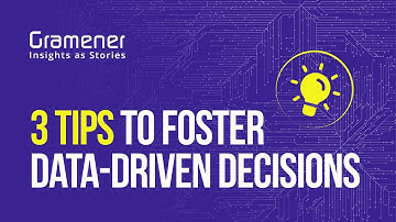 3 Tips to Foster the Culture of Data-Driven Decisions | Ganes Kesari