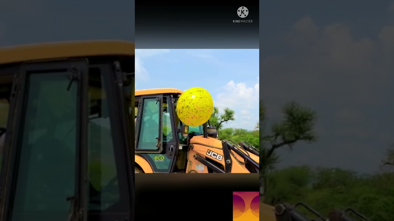 jcb vs balloon experiment 