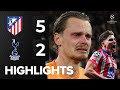 Spurs GK Antonín Kinský CRY !! 5-2 Atlético Madrid vs Tottenham Highlights UEFA Champions League