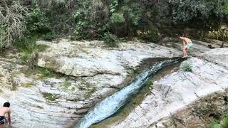 Rockslide in Catalonia for a 13th birthday party