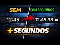 Como Exibir os Segundos no Relógio do Windows (Truque Simples no Registro)