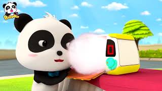 ###【New】Baby Panda is Attacked by Crazy Food Machine   Magical Chinese Characters   BabyBus mp4