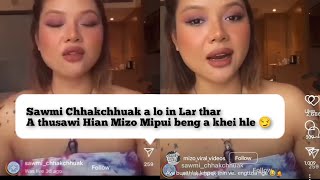 Sawmi Chhakchhuak Video A viral leh ta | Hui Hui😜 - YouTube