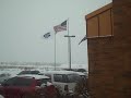 Thundersnow caught at Missourinet studio in Jefferson City, Missouri.AVI