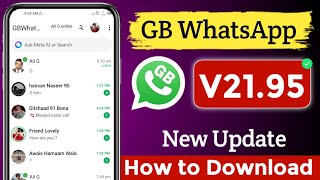GB Whatsapp Kaise Download Kare 2025 | How to Download GB Whatsapp New Version 2025 | GB Whatsapp