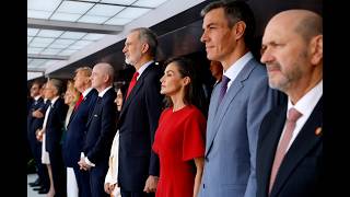 King Felipe and Queen Letizia Arrive for Spain’s World Cup Final