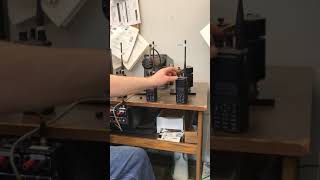 Mototrbo Man down demonstration.