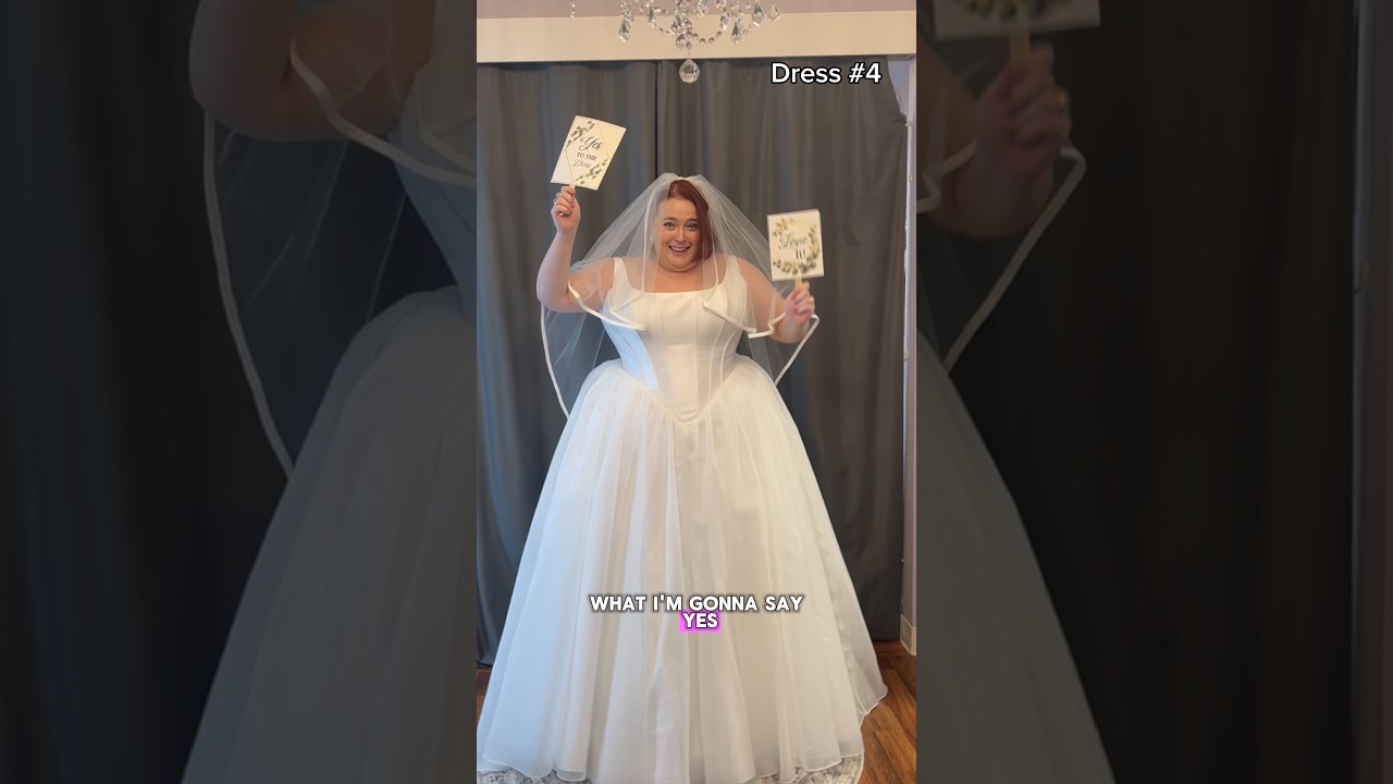 Plus size wedding dress shopping!