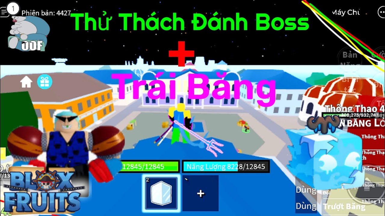 [Blox Fruits] Thử Thách Đánh Boss Sea 1 Bằng Trái Băng | #bloxfruits # ...