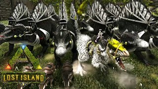 9 Ark Li 皇帝スピノ始動 Vsバルゲロboss A ソロで腕試し Pc版公式pve Ark Survival Evolved Youtube