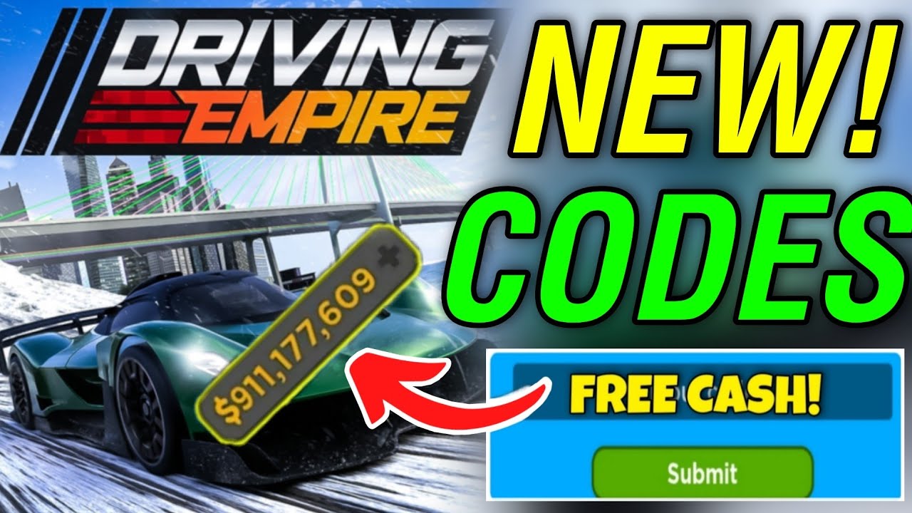 Driving Empire Codes (December 2023): Get free cash