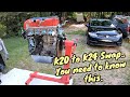 Honda civic si k20 to k24a swap diy 2006 2011 si